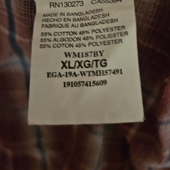 Wrangler Pearl Snap Button Up - Picture 4 of 5